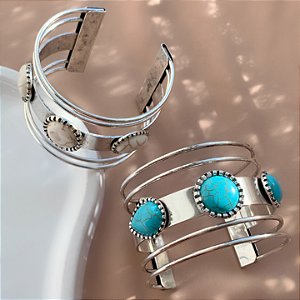 PULSEIRA / BRACELETE BOHO CHIC DOURADO BIJU