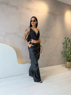 Calça Courino